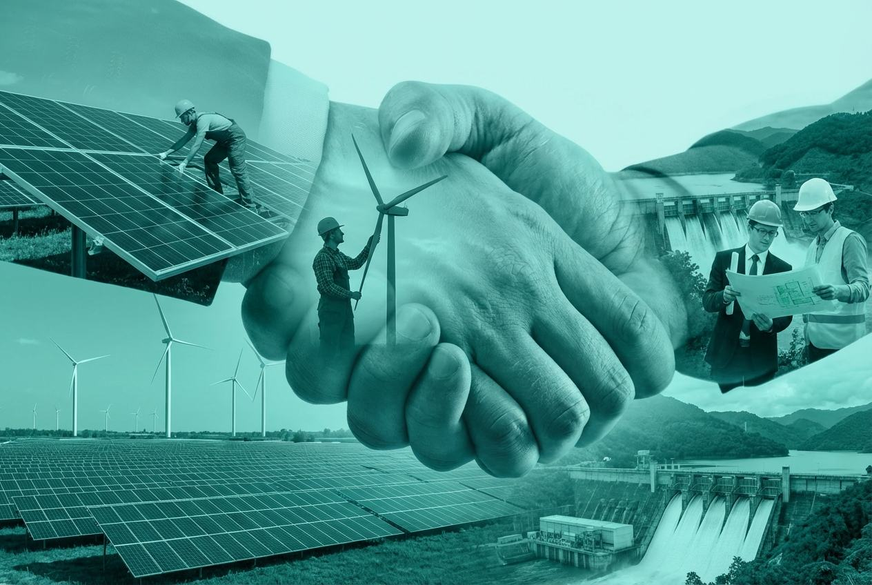 Renewable energy market partnerships